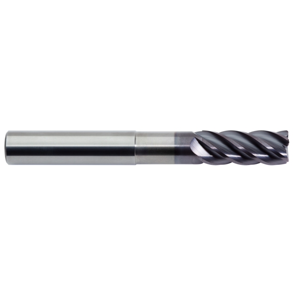 M.A. Ford Tuffcut Xr 5 Flute End Mill Necked, 1/2 17850042NA